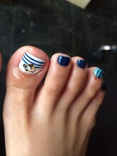 ネルネルネイル(nel nel nail)/フットデザインジェルネイル