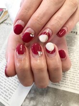ネイルギャラリーアヴァン(NAIL GALLERY Avant)/丸フレンチ