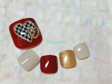 フランセス(Frances)/ｆｏｏｔ　千鳥柄