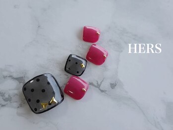ハーズ(HERS)/FOOT シンプルアート
