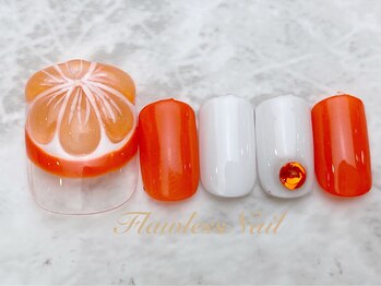 フローレスネイル 新宿店(FlawlessNail)/【フット】オフ込み7780円