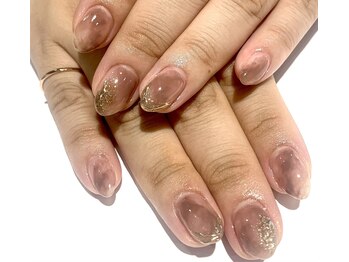 カラン 焼津店(CALIN)/ニュアンスマーブルネイル