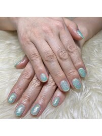 ラメワンカラー