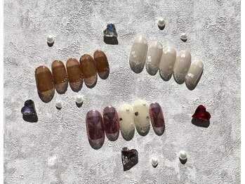 ヴィーアンドヴィーナス 田町店(VIE&Venus)/冬ネイル　パラジェル変更可能