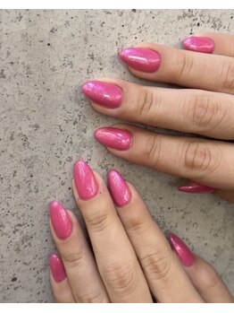 ピンクグリッター