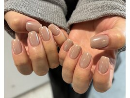 【nail】ヘイリービーバーネイル