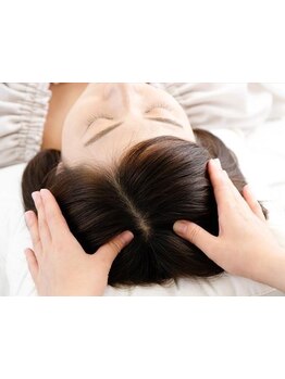 ヘッドスパで癒されたい