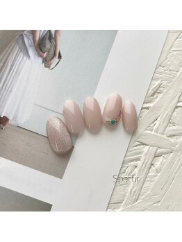 エスパルティール(Spartir)/華奢なラインビジュー￥5500