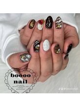 ブーネイル(boooo nail)/バレンタインチョコネイル♪
