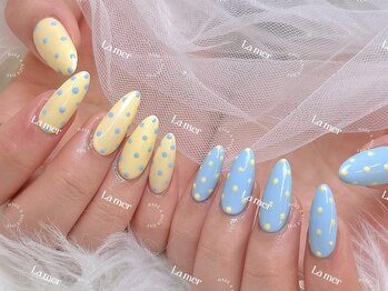 ラメール(La mer)/ドット/2色OK