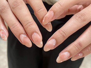 ナンバーネイル 立川(N゜Nail)/定額桃ネイル