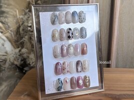 ハンドネイルアート2本付き