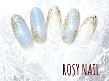 ROSYNAIL/マグネット×ミラーフラワー