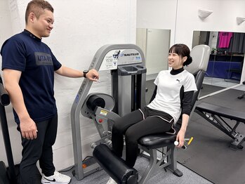 ウタフィット 門真(UTA-FIT)の写真/運動不足解消×筋力アップで代謝UP★膝や腰に不安がある方も安心の親身な指導で長く続けられるジム◎
