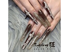 フォームスカルプで作る秋ネイル