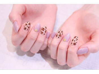 ラルネイル 大宮(Lull. nail)/＊ＨＥＡＲＴ＊レオパード＊