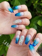 アモ(amo.)/夏ネイル