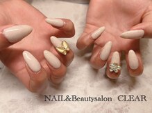 ネイルアンドビューティーサロン クリア(CLEAR)/ワンカラー　パーツネイル