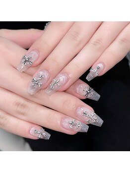 クイーンズビューティーサロン 新宿本店(Queen's beauty salon)/チップ長さだしやりつけ放題