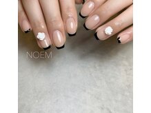 ノエム ネイルサロン(NOEM)/フレンチ×フラワー