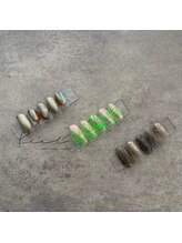 フィール(feel)/定額ネイルデザインサンプル