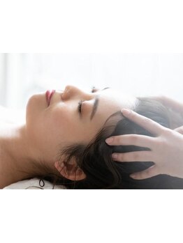 ヘッドスパで癒されたい