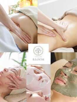 ブルーム(B.LOOM)の写真/お悩み別★選べるフェイシャル★冬の和漢オイル+お腹+選べるフェイシャル☆引き上げ&透明感UPのお肌へ◎