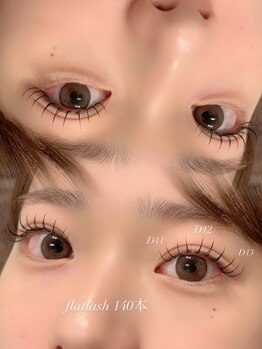 サロンドルル(Salon de Lulu)/マツエク/フラットラッシュ140本