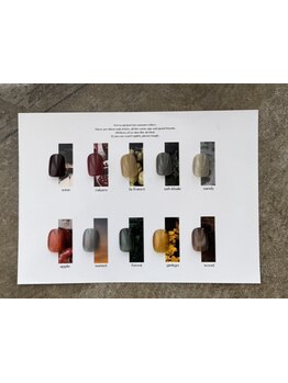 カラー・パーツの種類が豊富