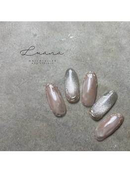 ネイルアトリエ ルアナ(LUANA)/冬【AYAKA担当】定額デザイン