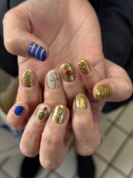 エジプトアートネイル