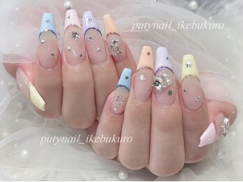プティネイル 池袋(Puty Nail)/パステルフレンチネイル