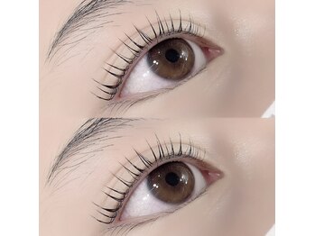 エヌネイル(N nail)の写真/【似合わせラッシュリフト/まつげパーマ】束感、メーテルなど選べるデザイン多数♪もちの良さ◎