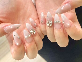ナイスネイル 西鉄久留米駅前店(NICE NAIL)の写真/【全メニューオフ込み★パラジェル取扱】ニュアンスネイルやマグネットネイルがオフ込み￥4,990[久留米]