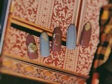 ネイルサロン&スクール ジーナ(GINA)/ストライプ×ニュアンスで個性的