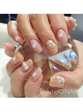 アモ ネイル(Amo NAIL)/華やかパール