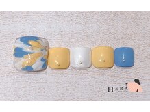 ヘラー 渋谷(HERA)/夏　アート　キレイ　ピーコック
