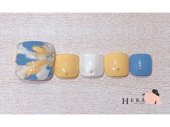 ヘラー 渋谷(HERA)/夏　アート　キレイ　ピーコック