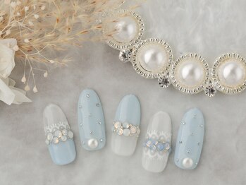 サロン ドゥ ル シエル(salon de Le ciel)/レース/ブルーオパール