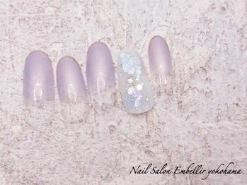 アンベリール 横浜店(Embellir)/(1783)ホロフラワーネイル