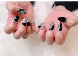 大理石ネイル