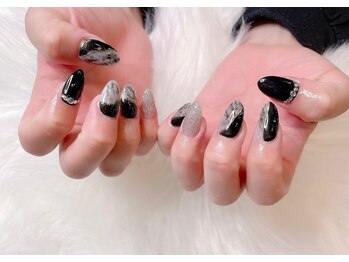 大理石ネイル