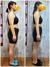 サロンドキー 舞子店(salon de:keY)/26歳/158cm 3か月で-10.75！