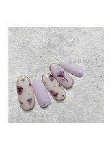 レアネイル(LLe'a Nail)/水彩フラワー