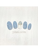 ピアルシア(piaaLucia)/梅雨ネイル