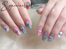 エガオネイルサロン 錦糸町店(EGAO NAIL SALON)/♪心マグネットネイル♪