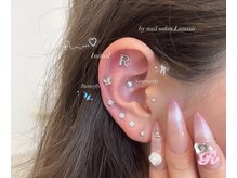 耳ツボジュエリーのみ施術ご予約も可能♪ネイルと同時でお得に◎