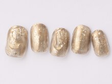 アイ ネイルズ 天神店(I nails)/クリアゴールド　￥7,000