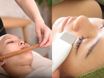 マルレ(MARLE)の写真/速攻小顔♪お顔の横幅＆むくみスッキリ！！【小顔矯正＋毛穴洗浄★60分¥4980】毛穴の黒ずみ・角栓も撃退◎