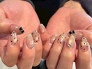 マグネット×ドットネイル☆